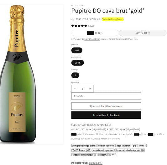 Zie extra functionaliteit op product-pagina