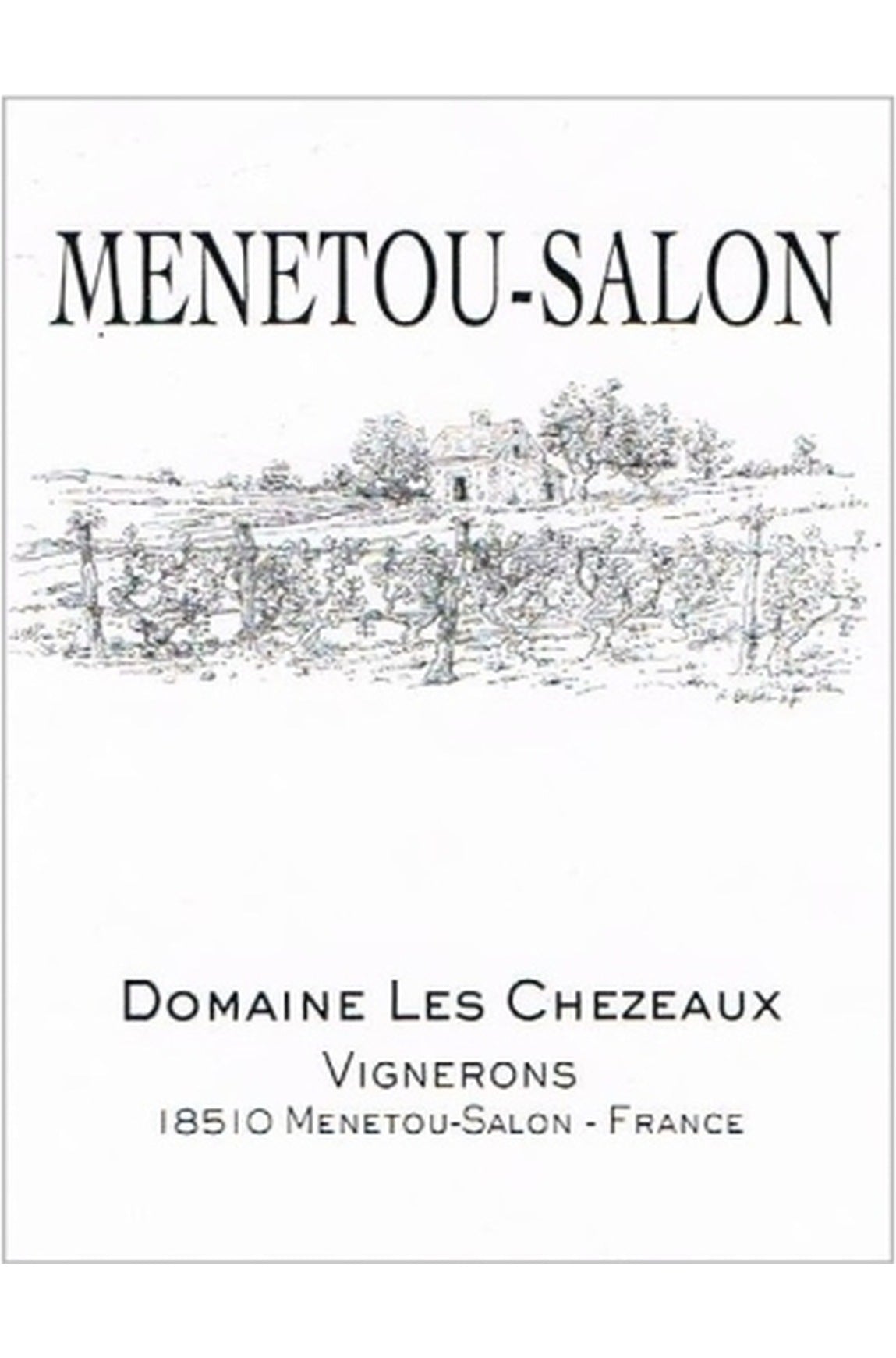 Domaine Les Chezeaux AOP menetou/salon rouge (37,5cl)
