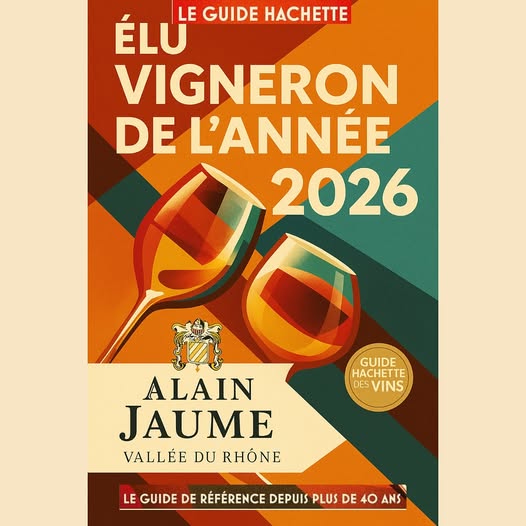 Alain Jaume Vigneron de l'année 2026