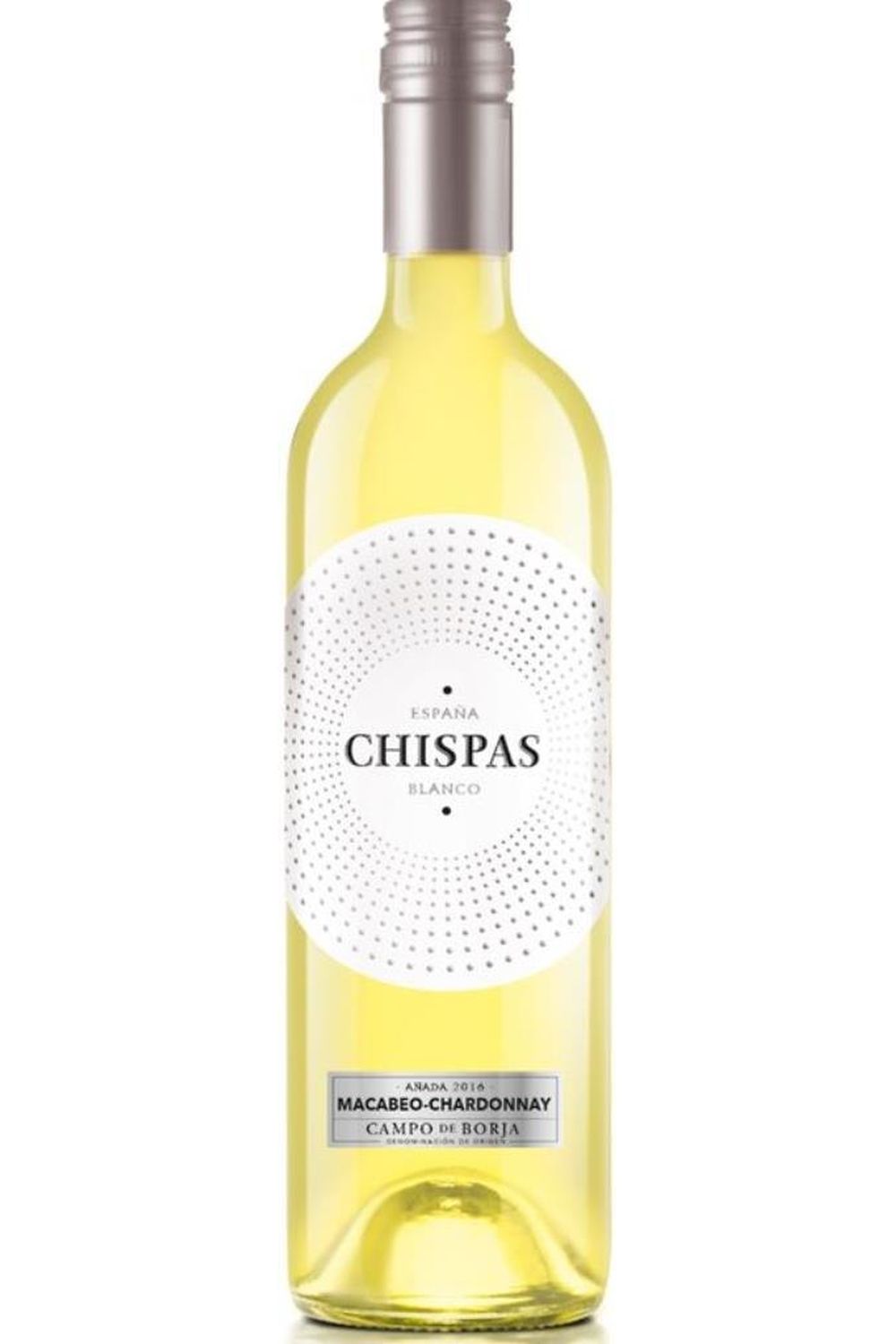 Chispas (SCREWCAP) DO campo de borja macabeo chardonnay blanco