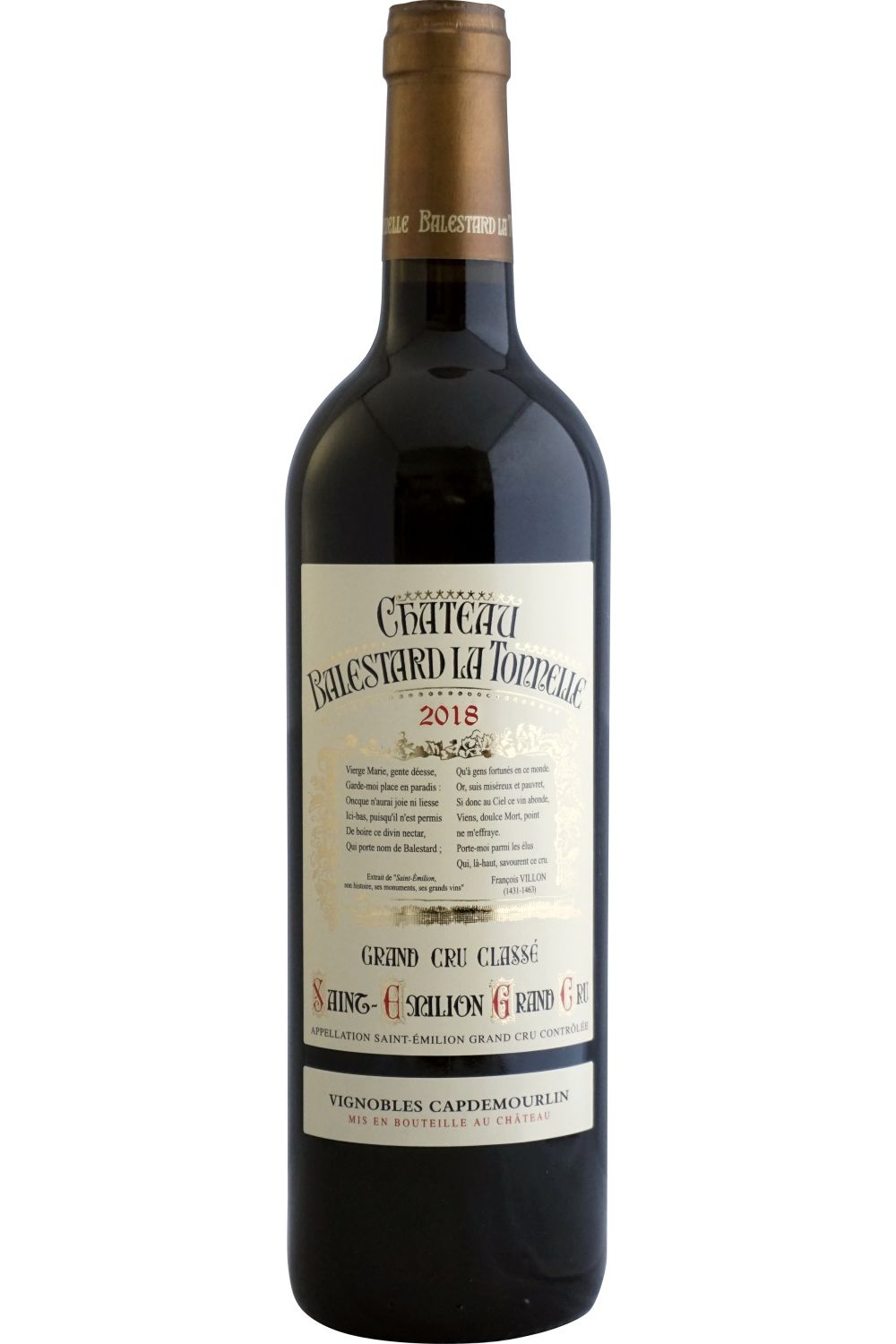 Chateau Balestard La Tonnelle st emilion grand cru classé (magnum)