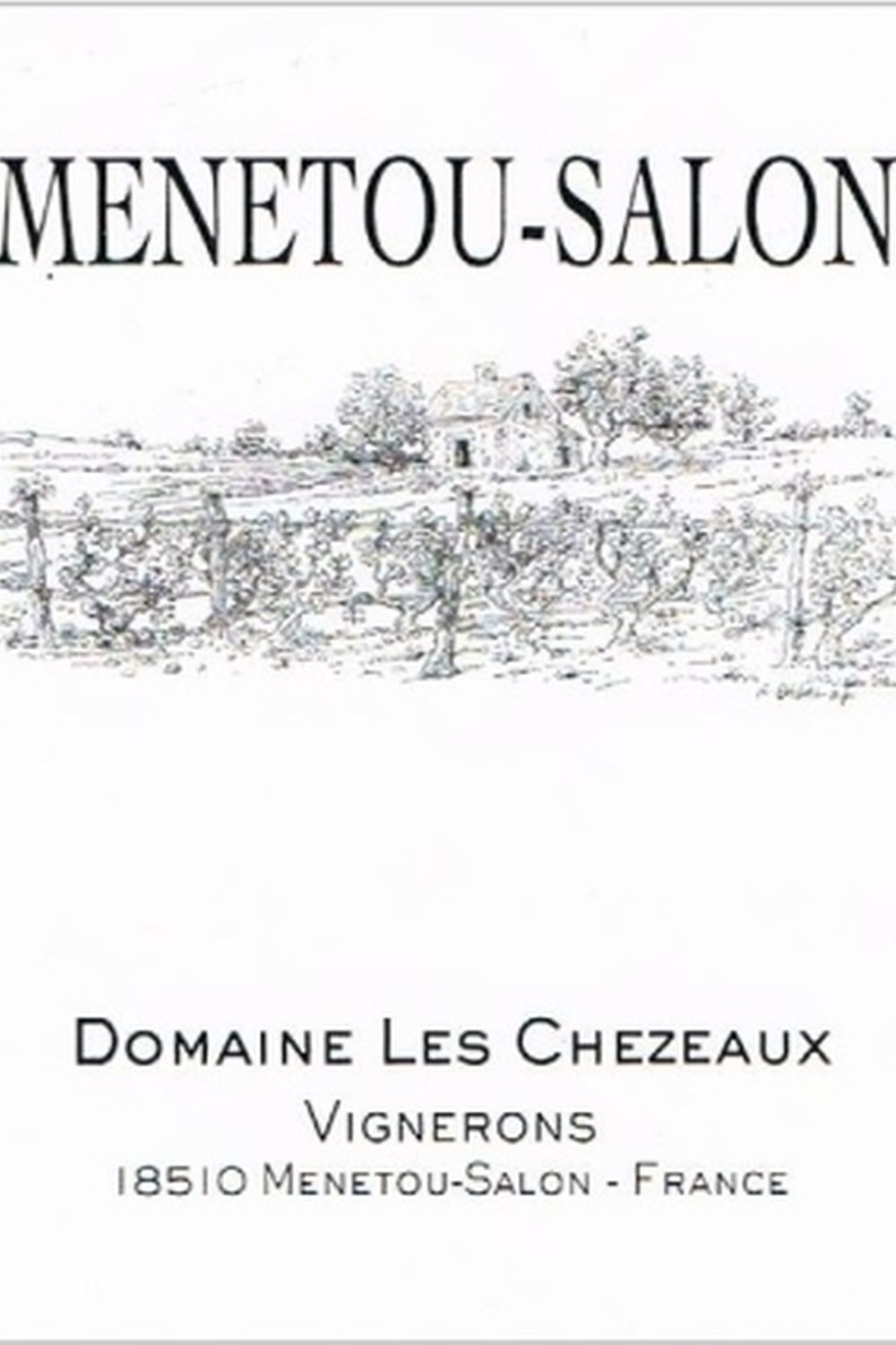 Domaine Les Chezeaux AOP menetou/salon rouge (37,5cl)