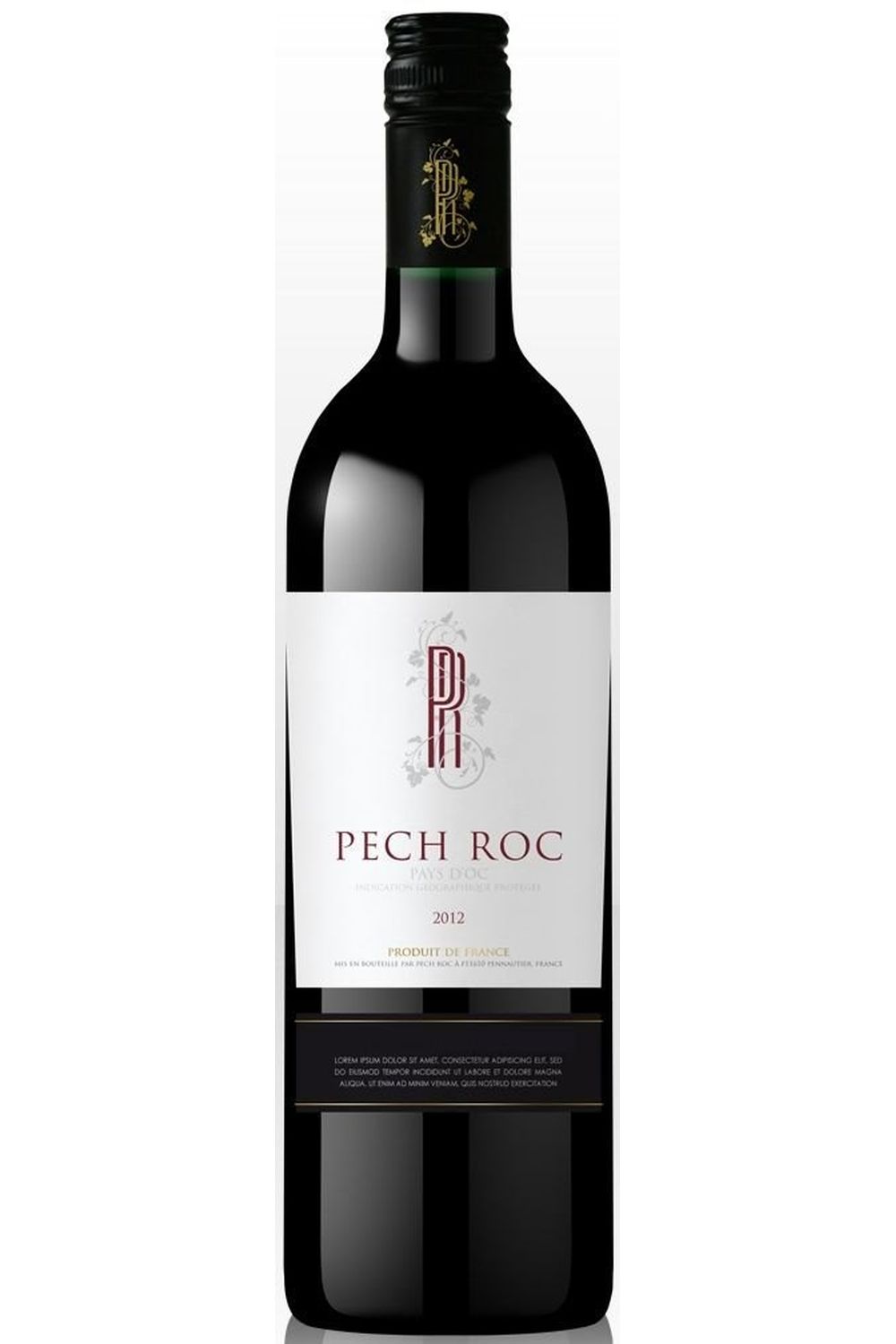 Pech Roc (SCREWCAP)(sF) vin de france merlot (sf)