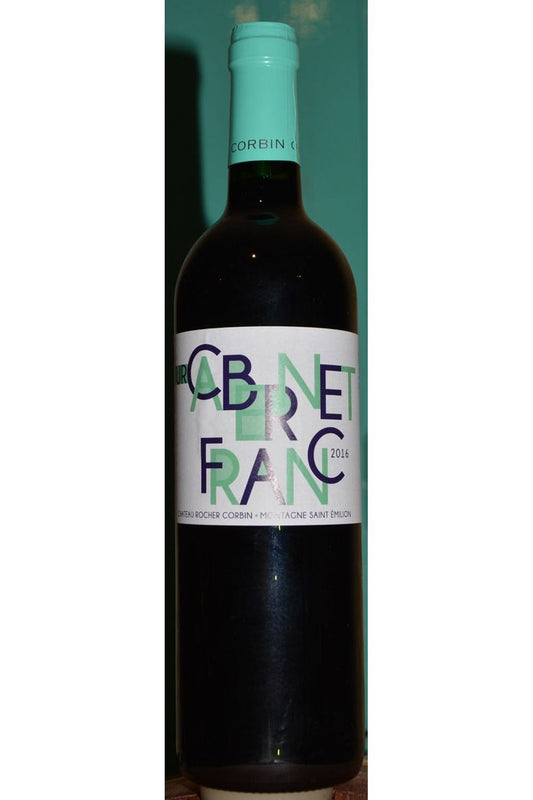 Pur Cabernet Franc de Rocher Corbin montagne st emilion