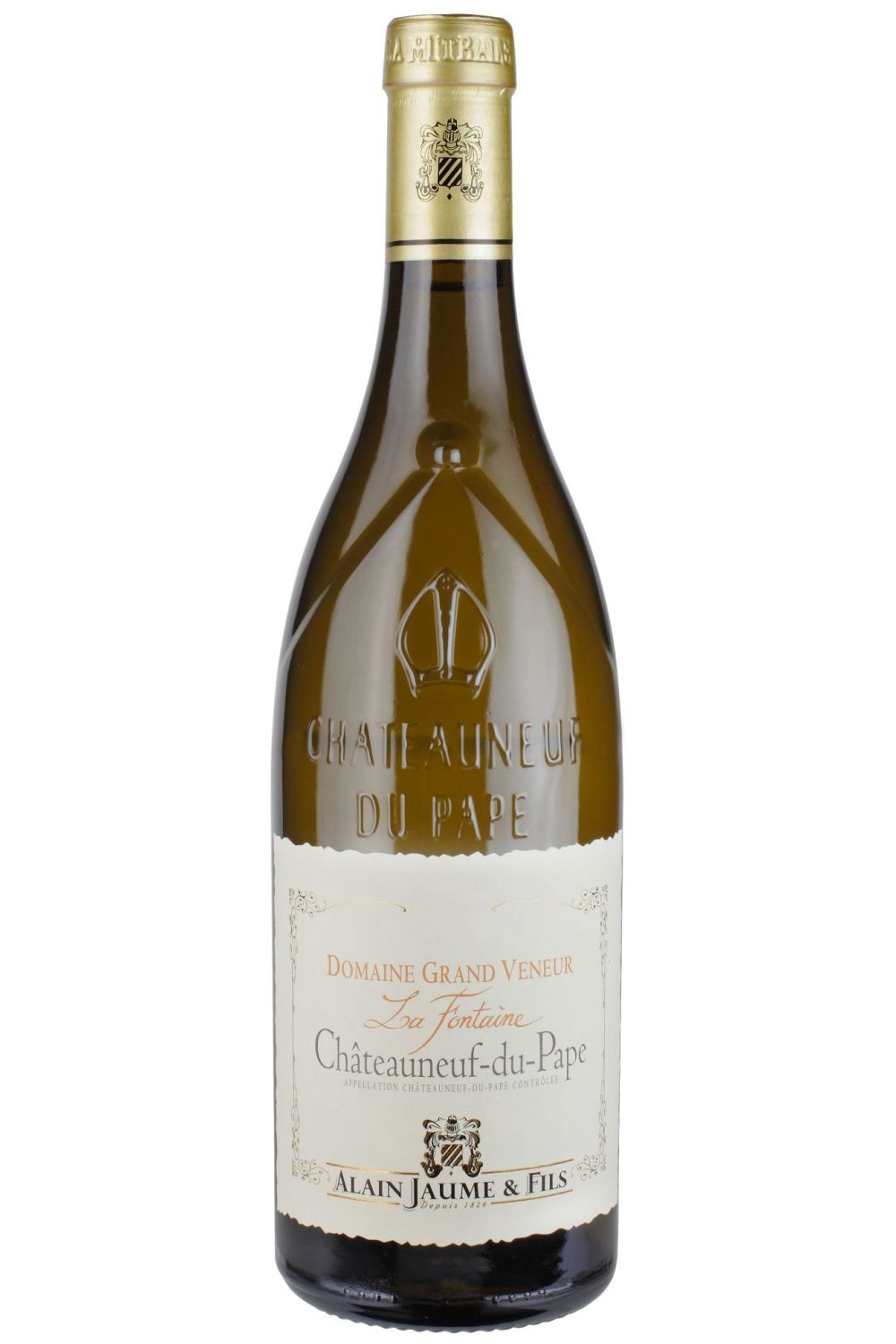 Domaine Grand Veneur 'Les Grandes Cuvees' (BIO) chateauneuf du pape blanc 'la fontaine'