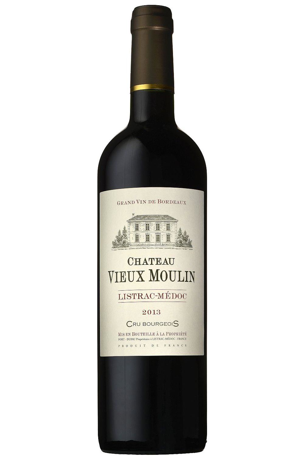 Chateau Vieux Moulin AOP listrac-medoc rouge cru bourgeois