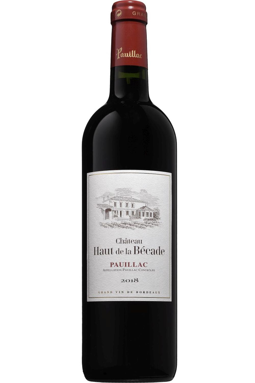 Chateau Haut de la Becade AOP pauillac rouge