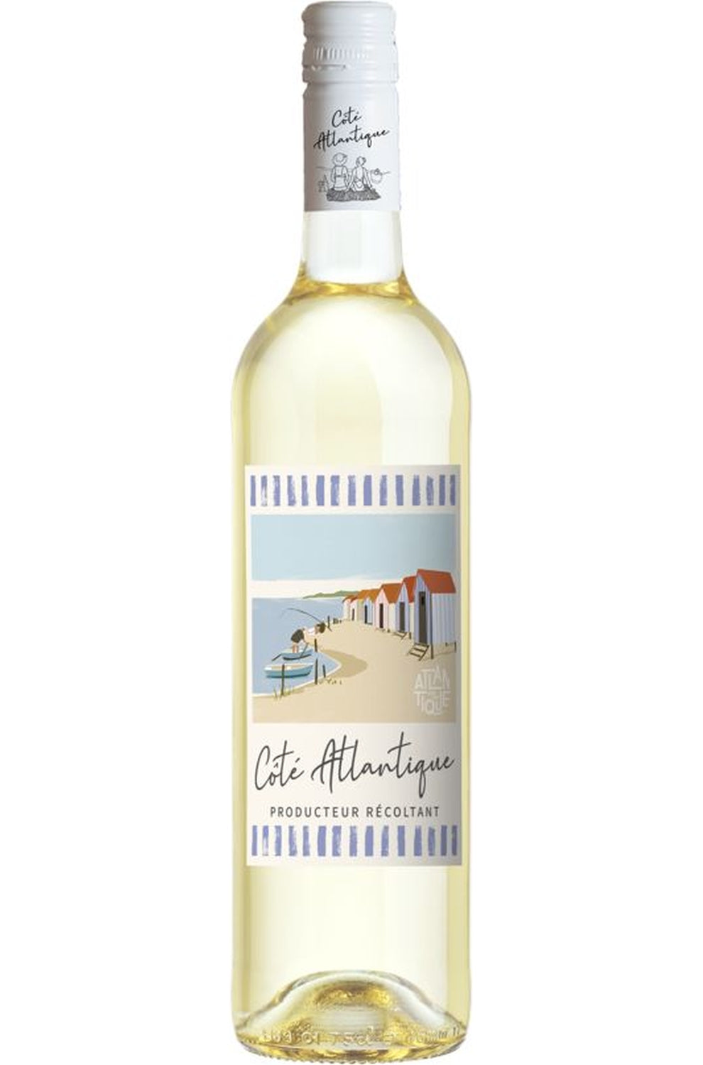 Coté Atlantique IGP atlantique blanc (6 étiquettes)(screwcap)