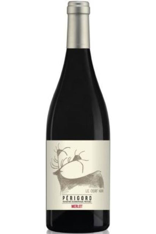 Le Cerf Noir IGP du perigord merlot rouge (bouchon)