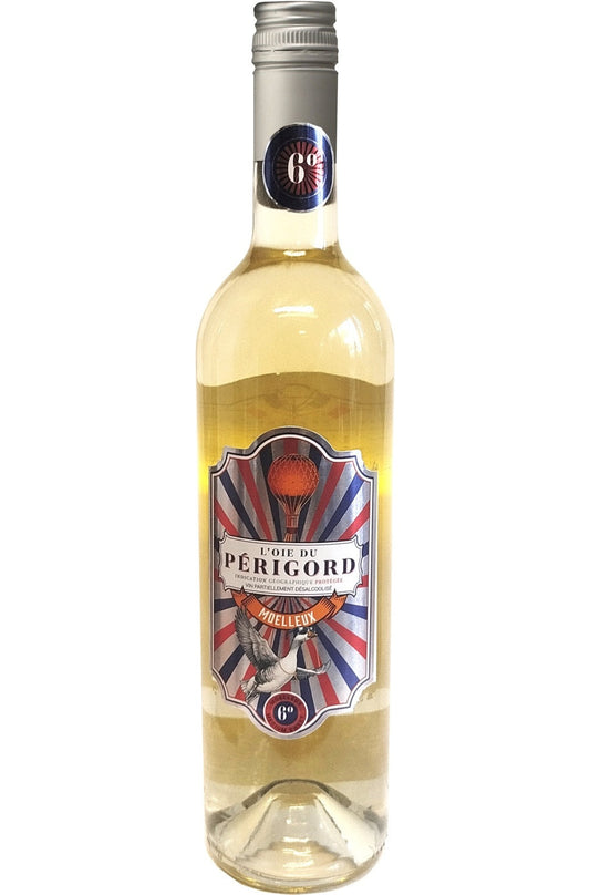 L'Oie du Perigord low Alc 6% IGP du perigord moelleux (screwcap)