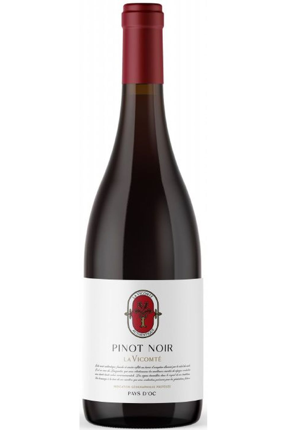 La Vicomté 'Authentique' (SCREWCAP) IGP pays d'oc pinot noir (bourg)