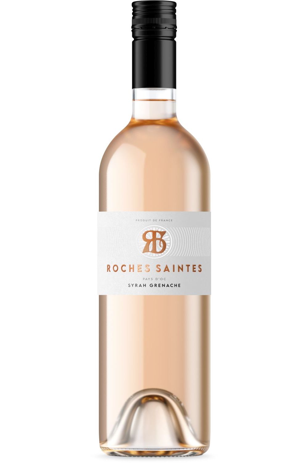 Roches Saintes (SCREWCAP) IGP d'oc grenache/syrah rosé (couleur claire!)