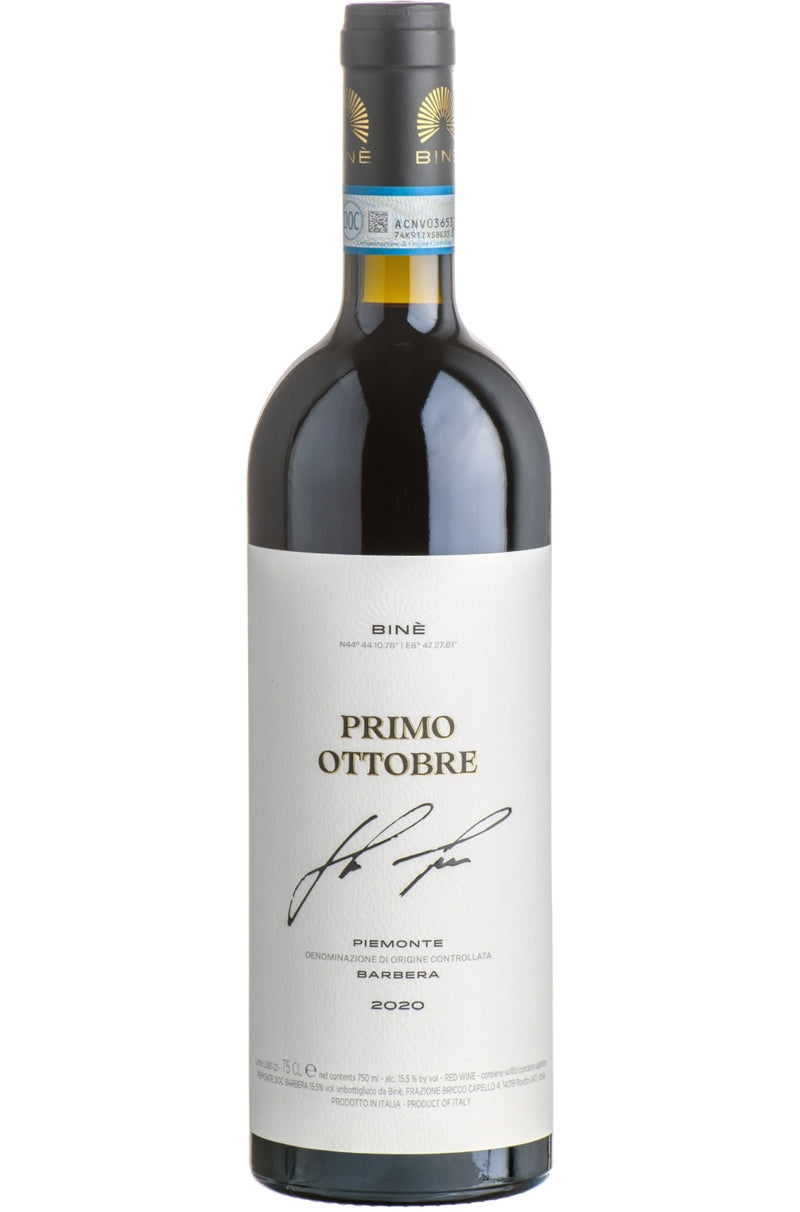 Primo Ottobre DOC piemonte barbera