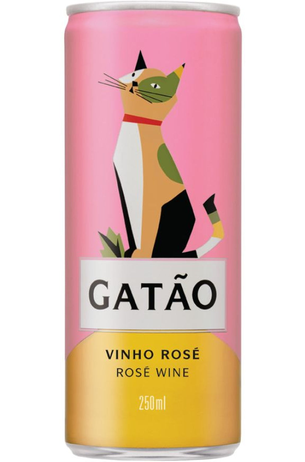 Gatao (can 25cl) vino de Portugal 10°5 Alc semi-sparkling rosé (Vino Verde)