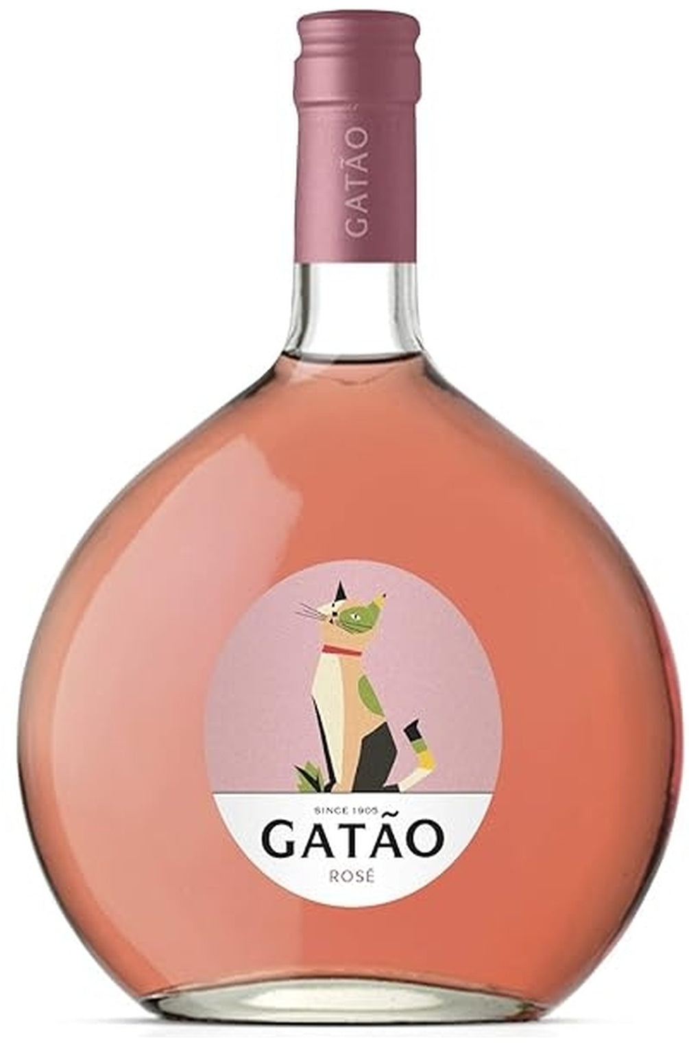 Gatao (cantil-bottle) 10°5 Alc semi-sparkling rosé (Vino Verde)
