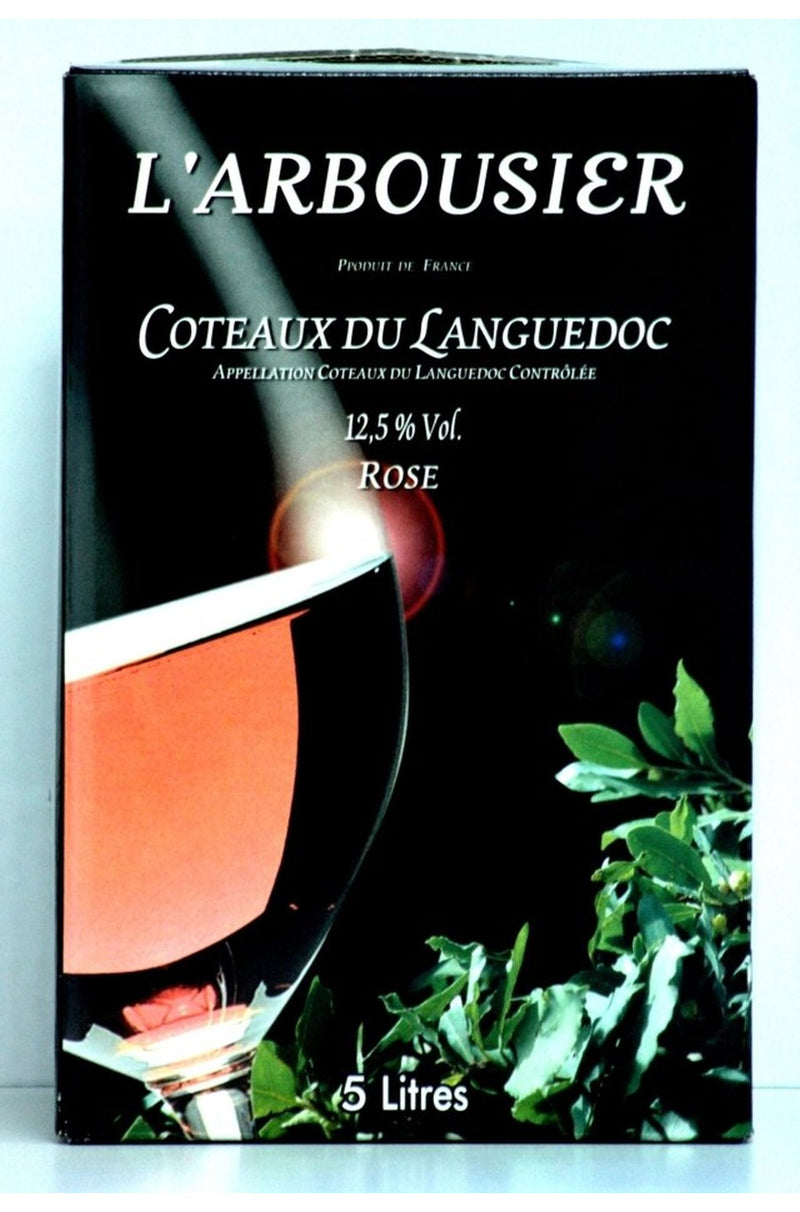 BIB AOP AOP languedoc rosé