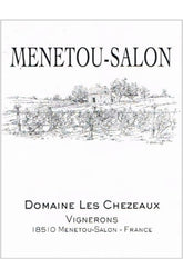 Domaine Les Chezeaux AOP menetou/salon rouge (37,5cl)