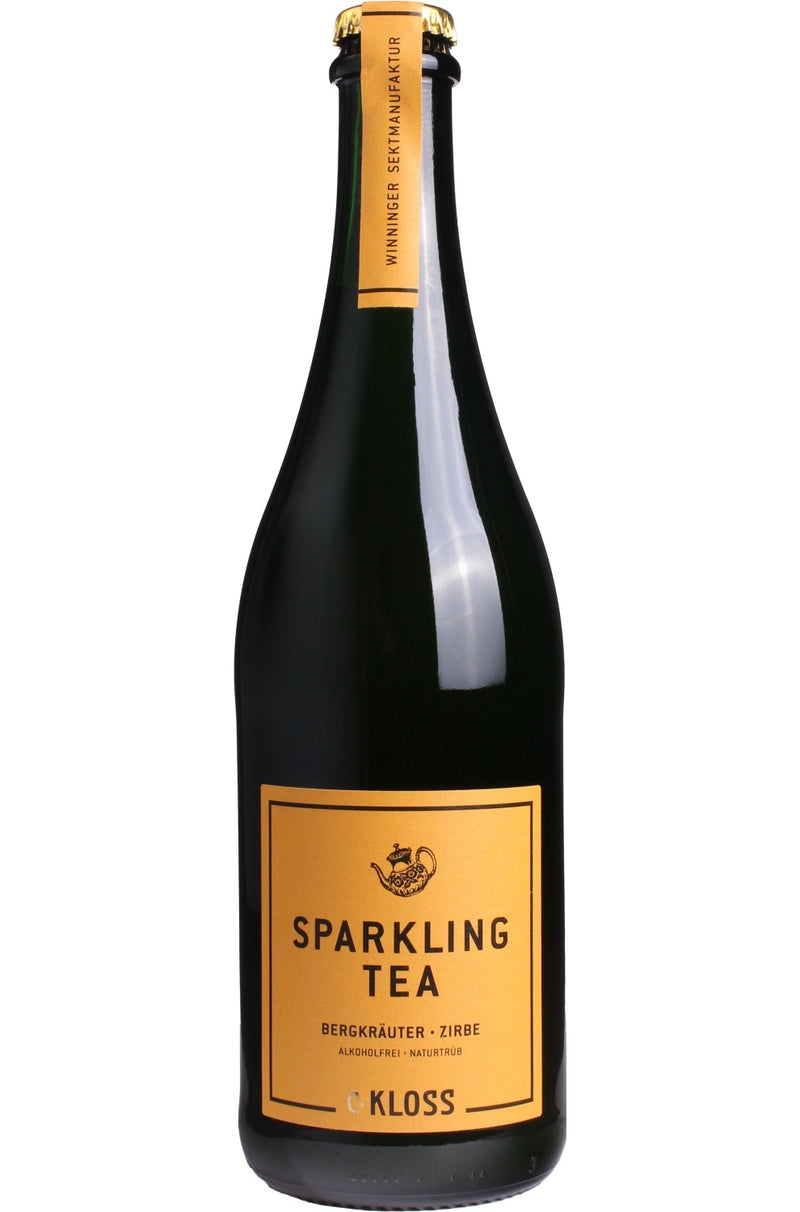C-Kloss Sparkling TEA 0°Alc cloudy Moutain herbs-Pine Cone unfiltered [orange label]