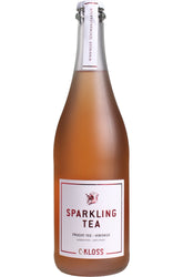 C-Kloss Sparkling TEA 0°Alc 'cold brew' rosé frucht tee - hibiskusblüte unfiltered (White label)