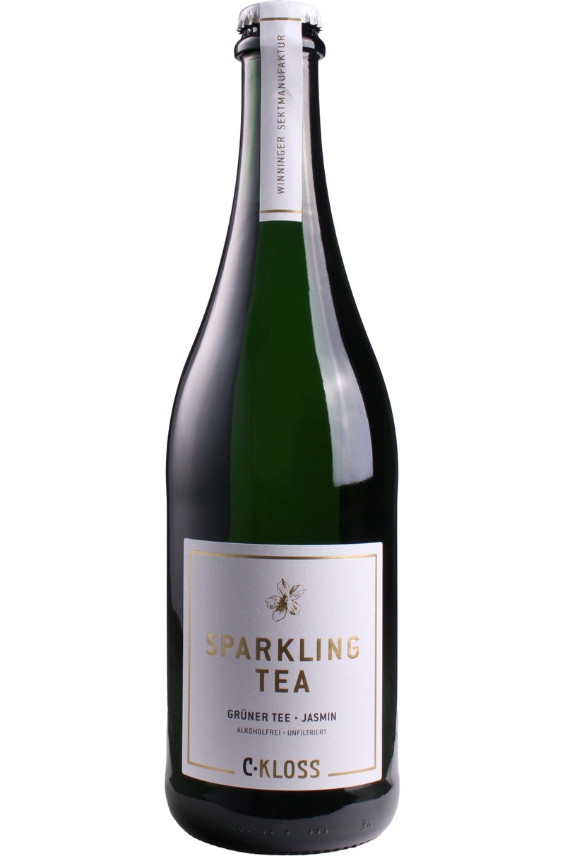 C-Kloss Sparkling TEA 0°Alc Green tea - Jasmin unfiltered  [white label]