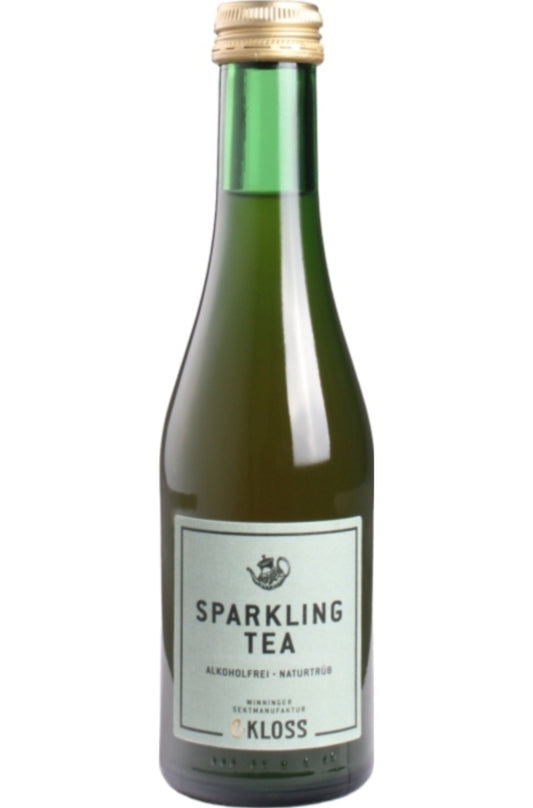 C-Kloss Sparkling TEA 0°Alc cloudy Wild herbs-Lime blossoms unfiltered [mint label](20cl)