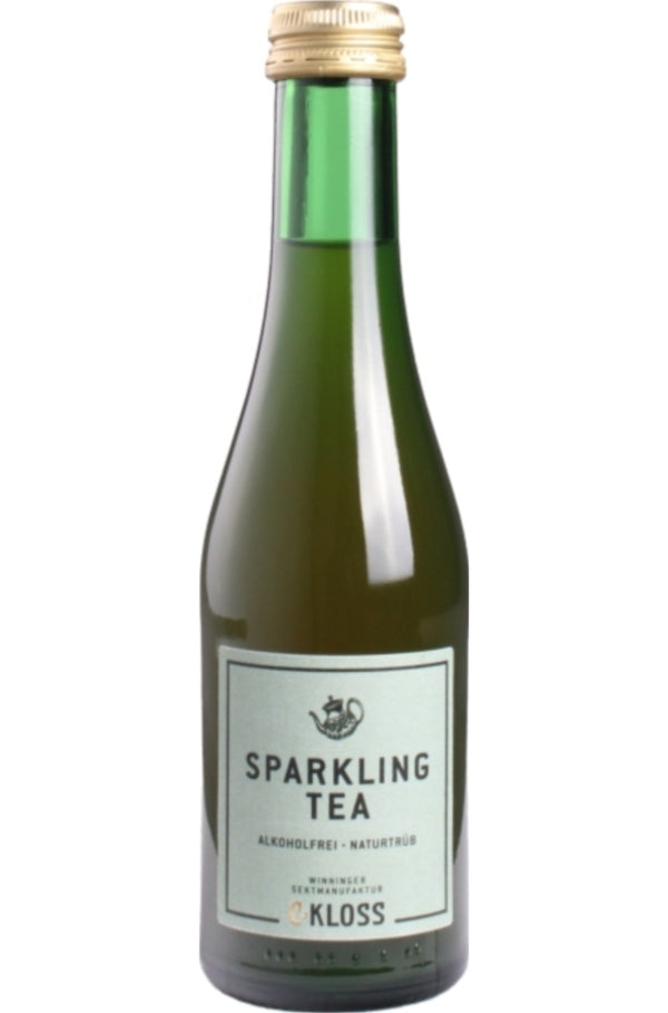 C-Kloss Sparkling TEA 0°Alc cloudy Wild herbs-Lime blossoms unfiltered  [mint label]