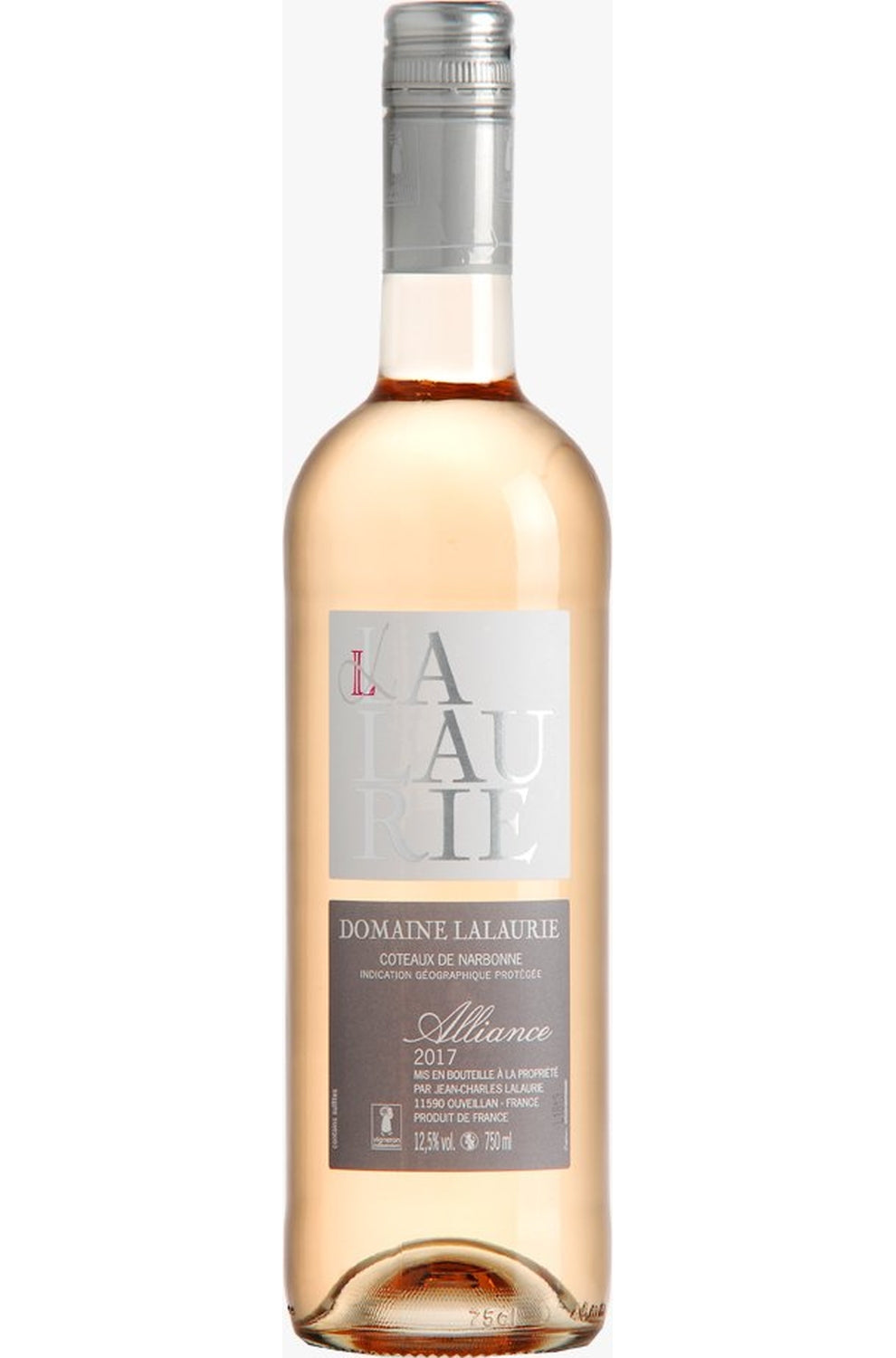 Alliance ancienne étiquette (SCREWCAP) IGP coteaux de narbonne rosé