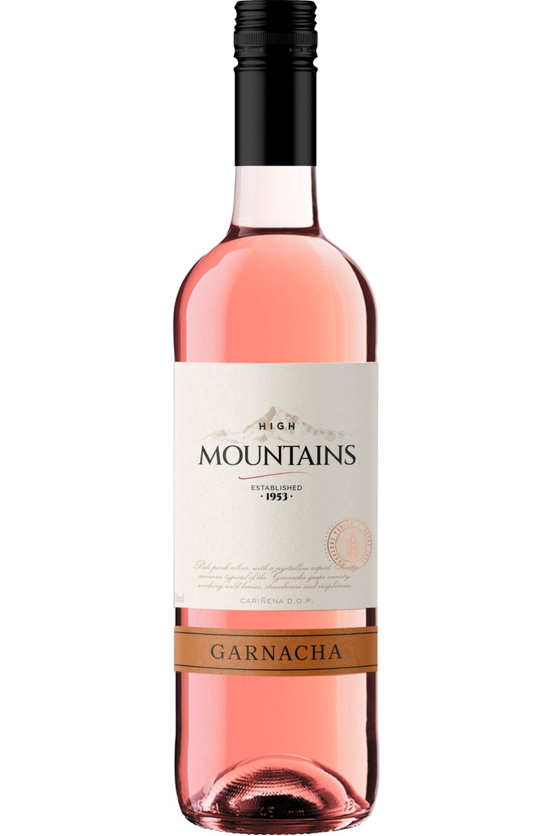 High Mountains wine of Spain garnacha rosado