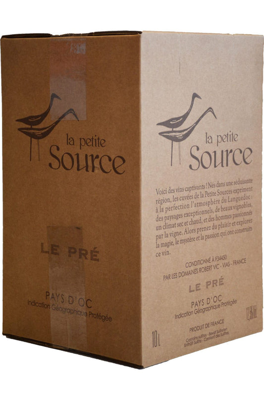 BIB La Petite Source 'le Pre' (10L) IGP d'oc rouge