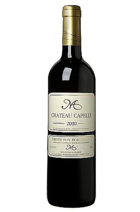 Chateau Capelle AOP cotes de bordeaux-st foy rouge