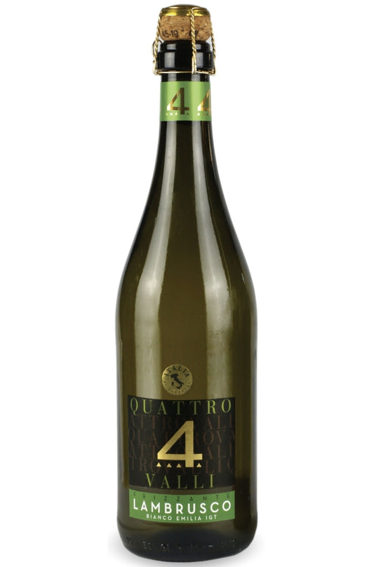 4 Valli 'lambrusco' bianco dolce IGT emilia 7°5