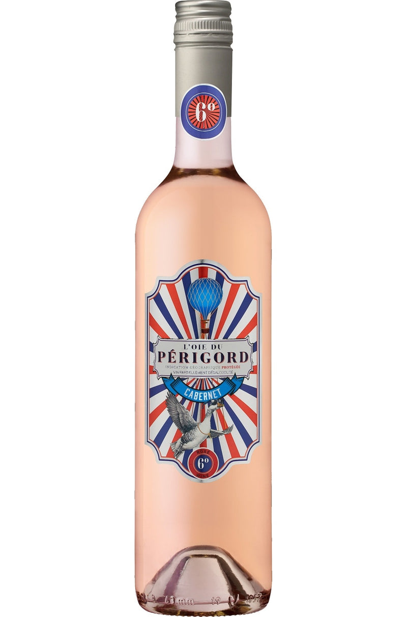 L'Oie du Perigord low 6°Alc IGP perigord rosé